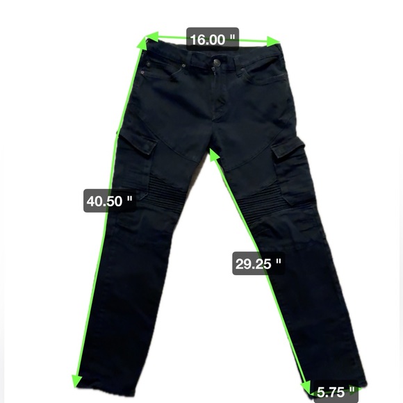 True Religion Men’s Rocco Relaxed Skinny Denim Jeans 32 - Picture 7 of 7